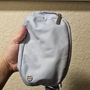 Lululemon Sky Blue Zip Pouch
